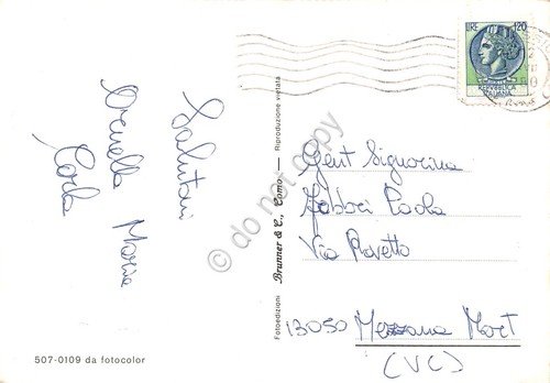 Cartolina Alassio vedute varie spiaggia e paese cartolina grafica 1980 | Immagine Gallery 2