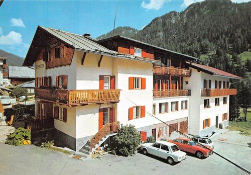 Cartolina Alba di Canazei Albergo Villa Adria