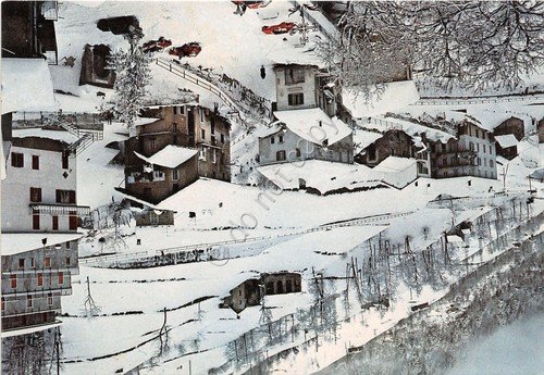 Cartolina Albaredo per S. Marco Sondrio panorama dall'alto - '88 | Immagine principale