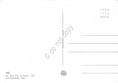 Cartolina Alberobello Via Monte Nero cane | Immagine Gallery 2