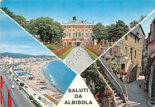 Cartolina Albisola vedutine 1971 (Savona) | Immagine principale