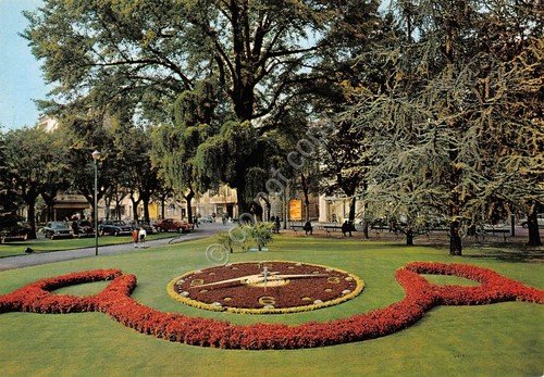 Cartolina Alessandria Giardini Pubblici Orologio | Immagine principale