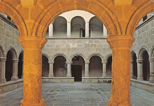 Cartolina Alghero Chiesa di San Francesco Chiosco XV Sec.