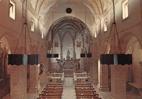 Cartolina Alghero Chiesa San Francesco interno | Immagine principale