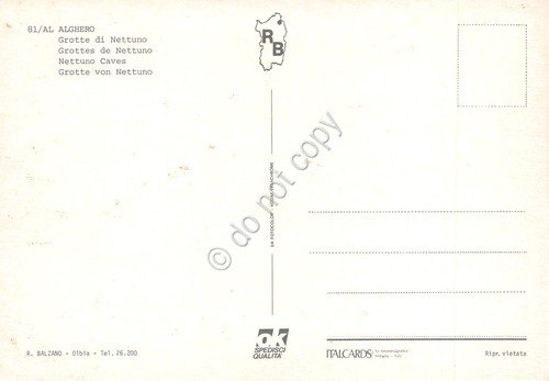 Cartolina Alghero Grotte di Nettuno 10 | Immagine Gallery 2