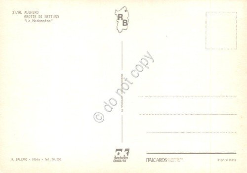 Cartolina Alghero Grotte di Nettuno 12 | Immagine Gallery 2