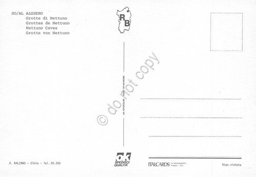 Cartolina Alghero Grotte di Nettuno 4 | Immagine Gallery 2
