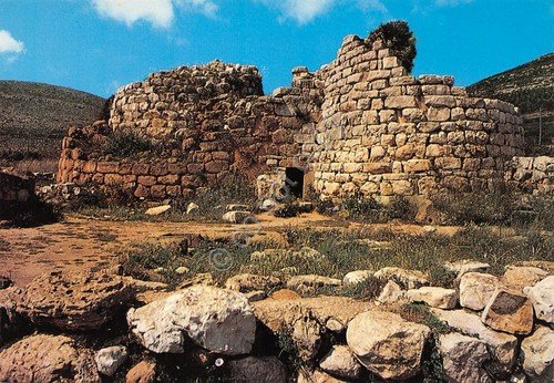 Cartolina Alghero Nuraghe Palmavera