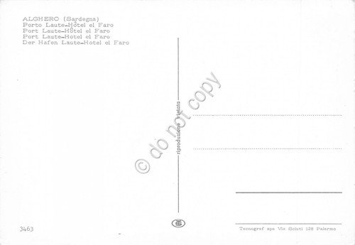 Cartolina Alghero Porto Laute Hotel del Faro (Sassari) | Immagine Gallery 2