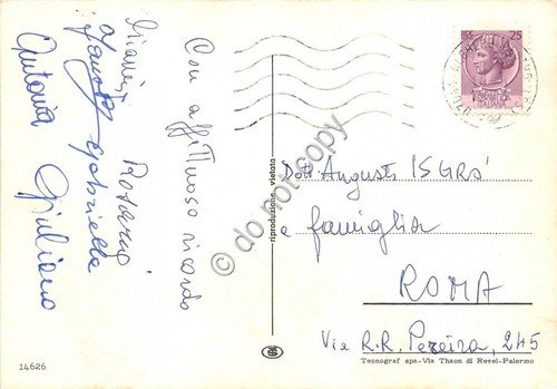 Cartolina Alghero saluti da vedutine (Altre tematiche) | Immagine Gallery 2