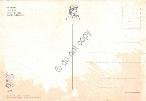 Cartolina Alghero saluti da vedutine (Altre tematiche) | Immagine Gallery 2