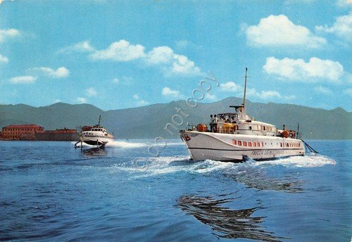 Cartolina Aliscafo Freccia a Isola D'Elba 1978 | Immagine principale