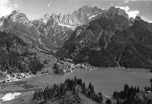 Cartolina Alleghe Dolomiti Panorama 1954 (Belluno) | Immagine principale