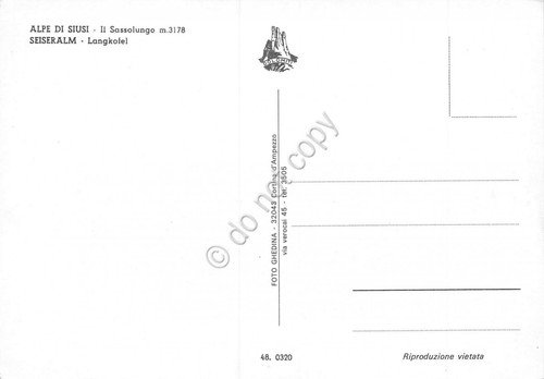 Cartolina Alpe di Siusi slitta con cavallo animata (Bolzano) | Immagine Gallery 2