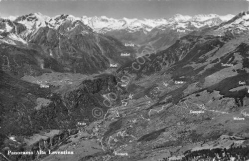 Cartolina Alta Levantina panorama 1964 | Immagine principale