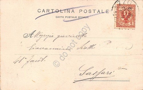 Cartolina Alta Valle Macra Cuneo La Ciapera 1905 | Immagine Gallery 2