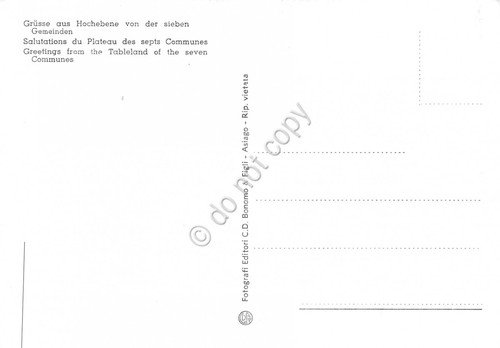 Cartolina Altopiano dei sette comuni 10 vedute (Vicenza) | Immagine Gallery 2