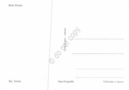 Cartolina Amalfi Albergo Riviera colorata | Immagine Gallery 2