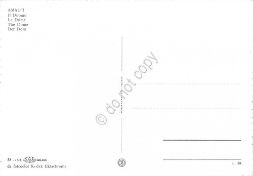 Cartolina Amalfi Duomo (Salerno) | Immagine Gallery 2