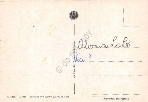 Cartolina Amantea diverse vedute windsuf (Cosenza)