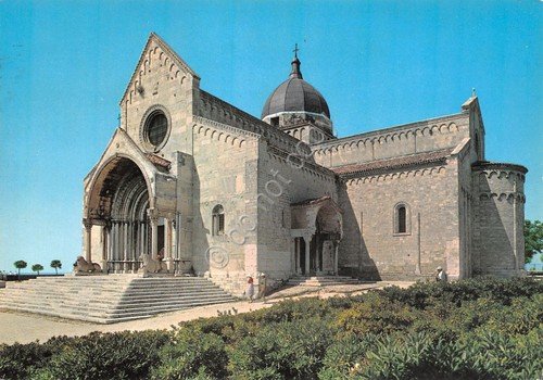 Cartolina Ancona Cattedrale San Ciriaco 1970 timbro PT | Immagine principale