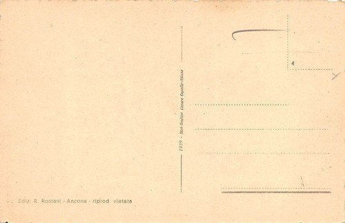 Cartolina Ancona Monumento ai Caduti