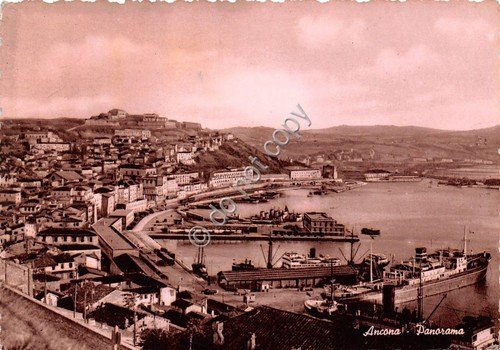 Cartolina Ancona Panorama anni '50 | Immagine principale