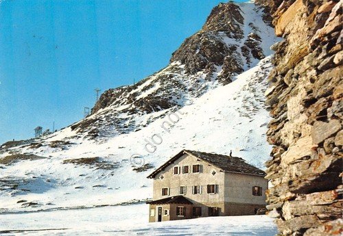 Cartolina Angerola Rifugio Chiavenna 1974
