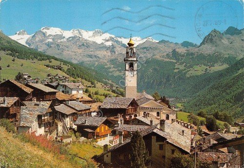 Cartolina Antagnod panorama 1989 (Aosta) | Immagine Gallery 1
