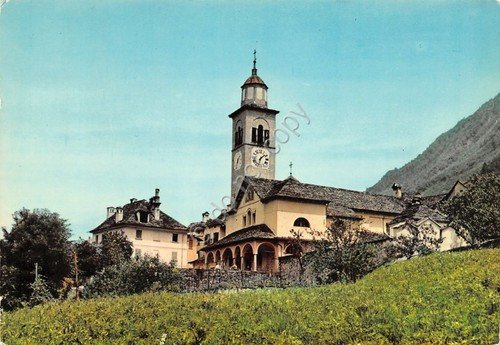Cartolina Anzino Valle Anzasca Chiesa S. Antonio (Verbania)