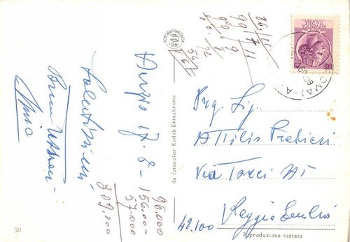 Cartolina Anzio Vedutine (Roma)