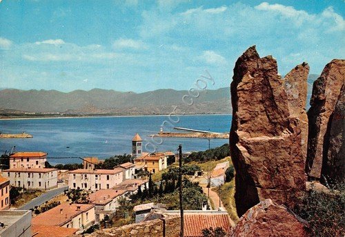 Cartolina Arbatax Marina di Tortolì panorama parziale case mare anni …