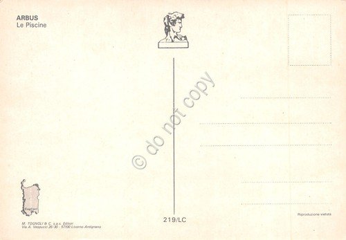 Cartolina Arbus Le Piscine | Immagine Gallery 2