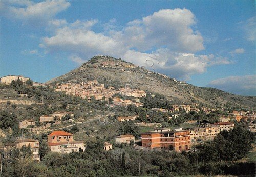 Cartolina Arce Panorama paese anni '70