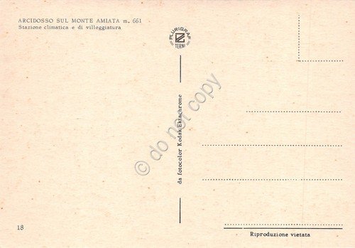 Cartolina Arcidosso sul Monte Amiata vedute varie paese anni '80 | Immagine Gallery 2