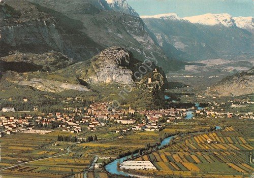 Cartolina Arco Panorama generale 1981