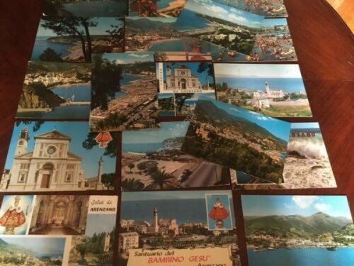 Cartolina Arenzano lotto di 19 cartoline VG (Genova)