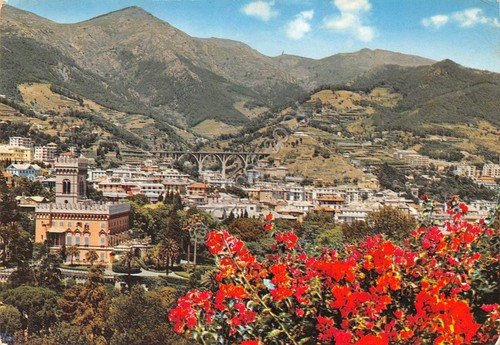 Cartolina Arenzano Panorama Parziale viadotto 1972 (Genova) | Immagine principale