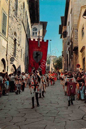 Cartolina Arezzo Giostra del Saracino Corteo | Immagine Gallery 1