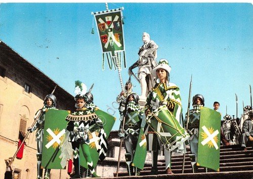 Cartolina Arezzo Giostra del Saracino Rappresentativa di Porta S. Andrea …