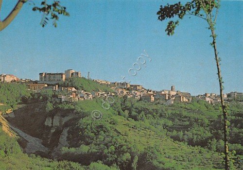 Cartolina Ariano Irpino Panorama e verde anni '80 | Immagine principale