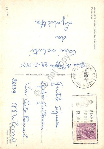 Cartolina Arma di Taggia vista da Bussana e panorama vedute … | Immagine Gallery 2