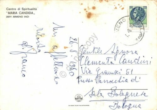 Cartolina Armeno Centro Maria Candida vedute 1980 (Novara) | Immagine Gallery 2