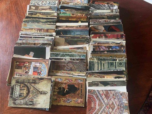 Cartolina Arte lotto di oltre 4 kg e mezzo italiane … | Immagine principale
