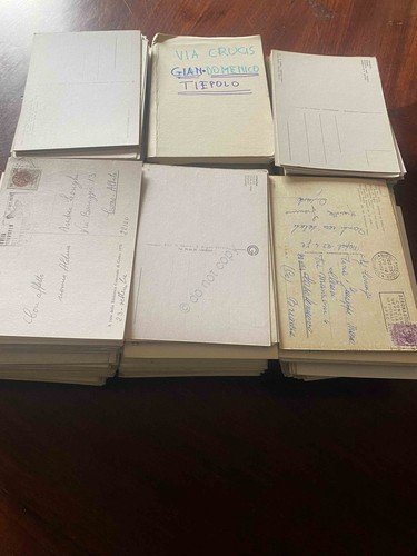 Cartolina Arte lotto di oltre 4 kg e mezzo italiane … | Immagine Gallery 2