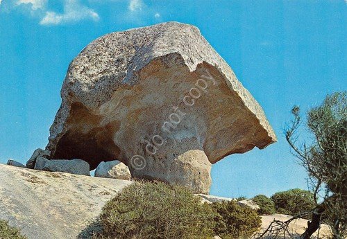 Cartolina Arzachena il Fungo 1976 (Sassari) | Immagine principale