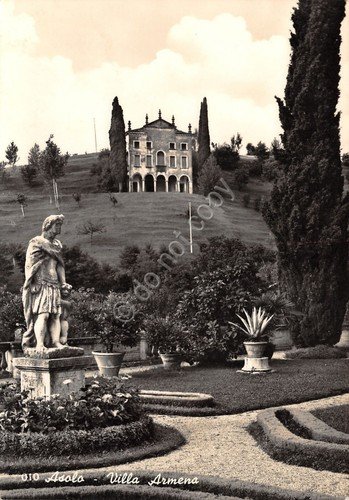 Cartolina Asolo Villa Armena
