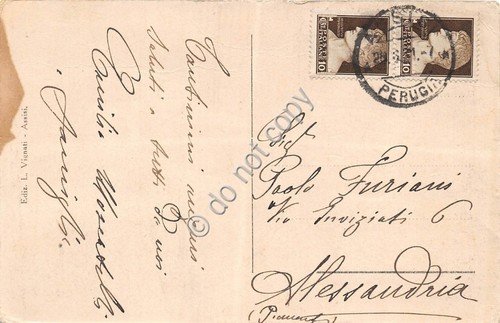 Cartolina Assisi Chiesa Superiore di San Francesco anni '30 | Immagine Gallery 2