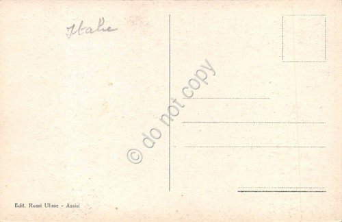 Cartolina Assisi Chiostro San Francesco | Immagine Gallery 2