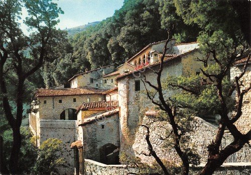 Cartolina Assisi Eremo delle Carceri Convento (Perugia) | Immagine principale